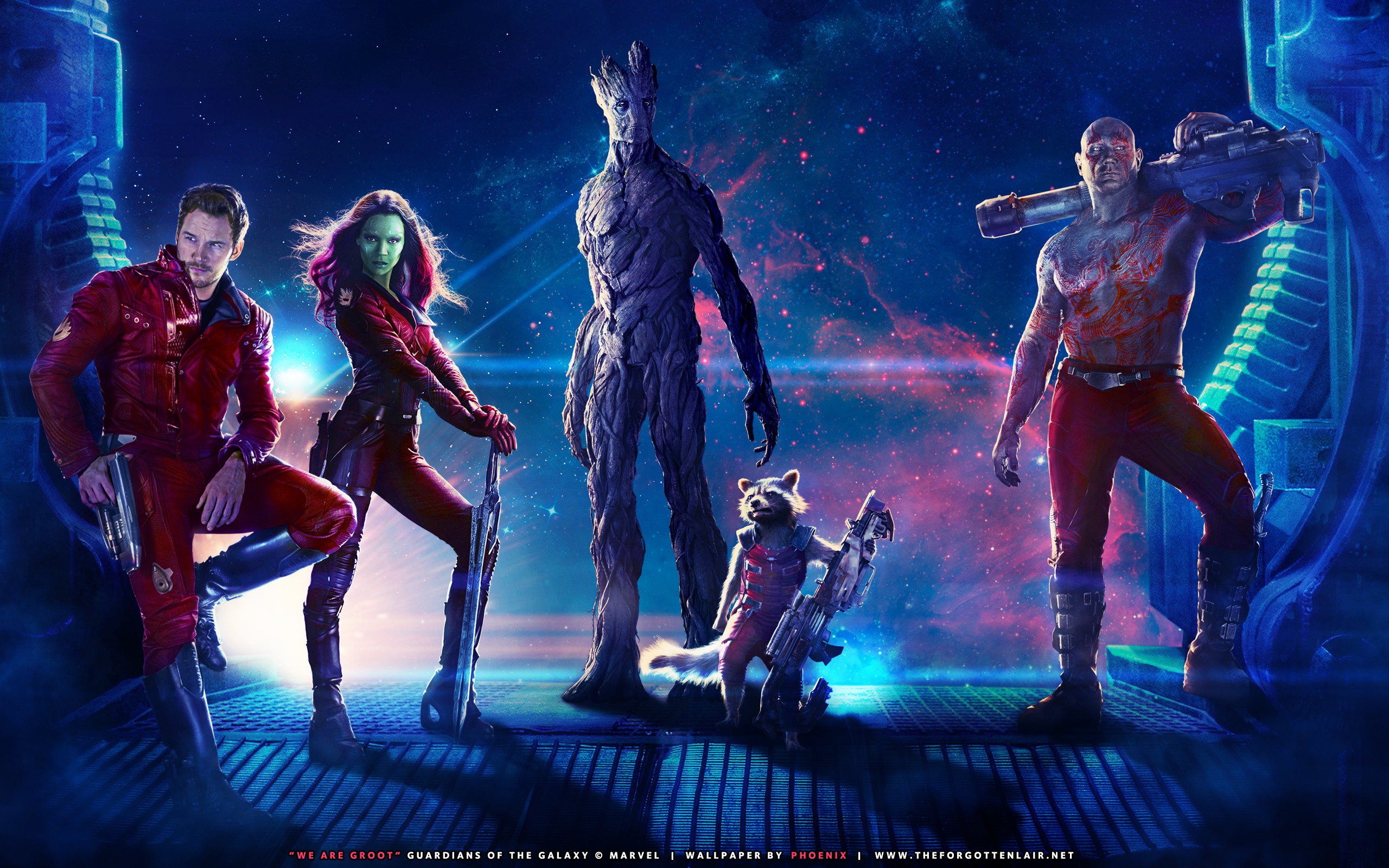 The Forgotten Lair | Guardians of the Galaxy Desktop Wallpapers
