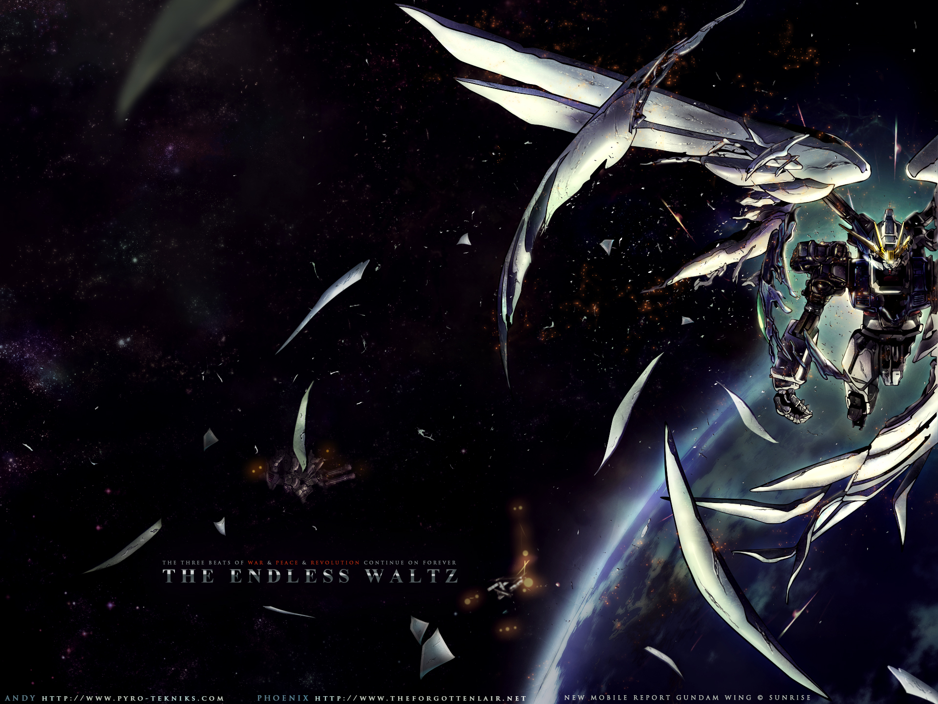 The Forgotten Lair Mobile Suit Gundam Wing Desktop Wallpapers