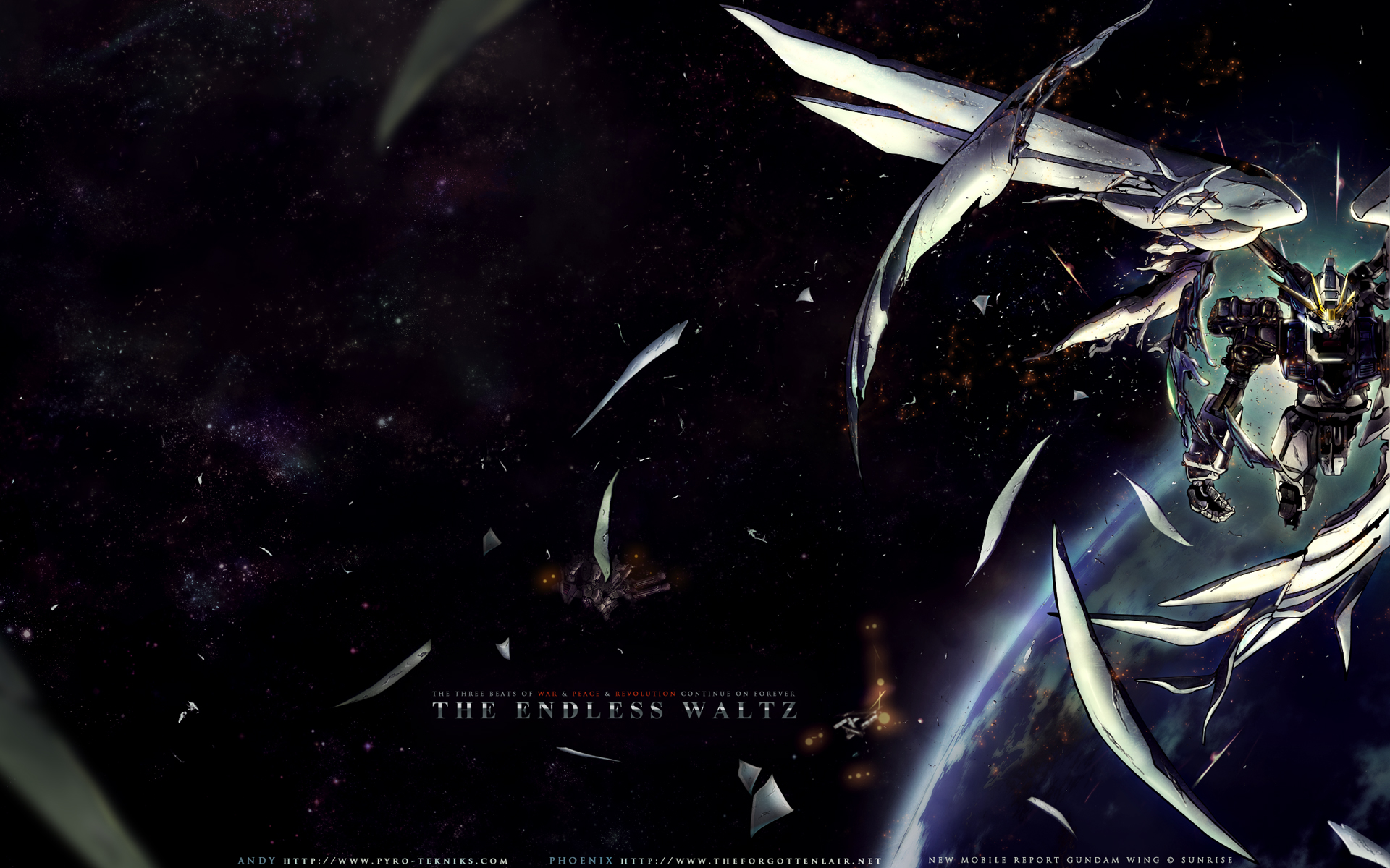 The Forgotten Lair Mobile Suit Gundam Wing Desktop Wallpapers