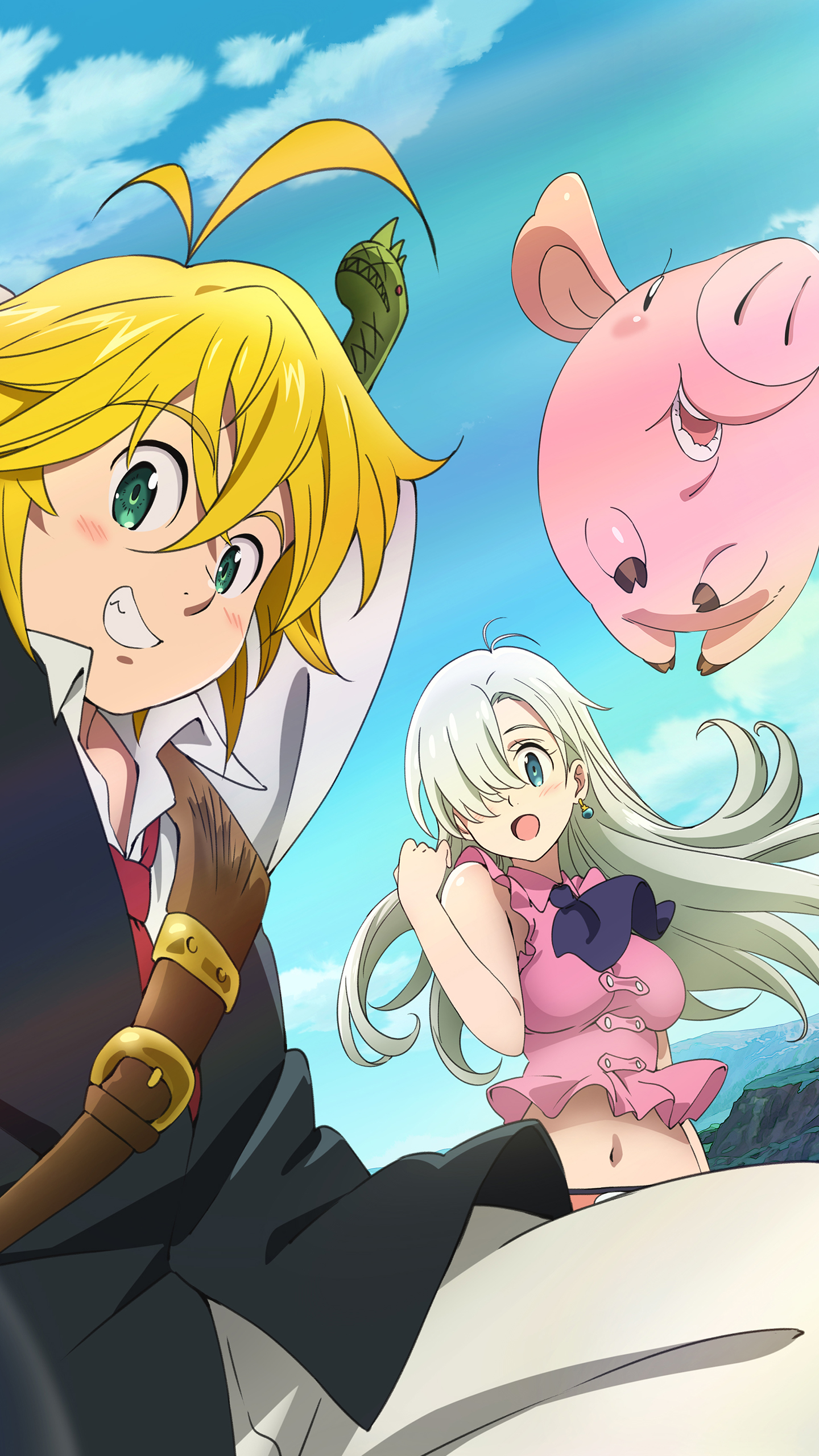 Wallpaper Nanatsu no Taizai X Attack on Titans  Grand cross, Seven deadly  sins, Seven deadly sins anime